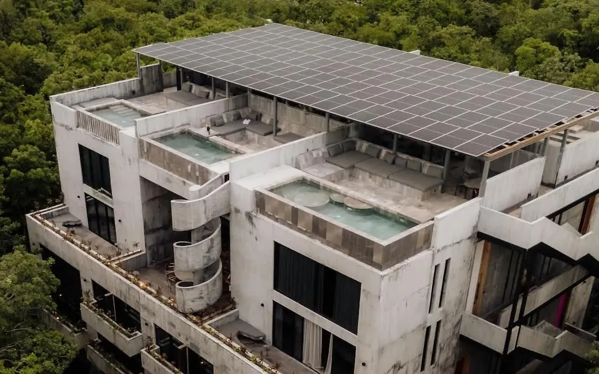 Barneys Ny Black Penthouse With Pool Tulum Apartment